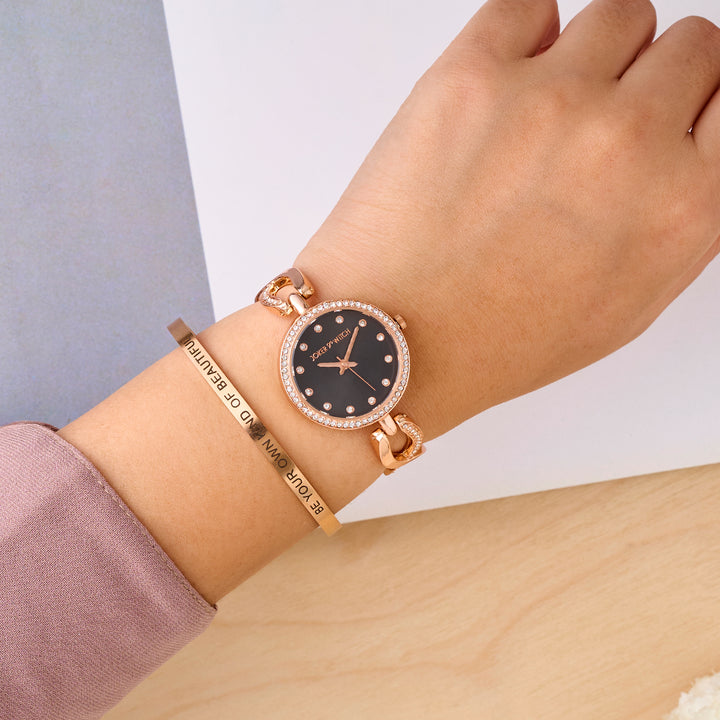 Timeless Spark Watch Bracelet Stack