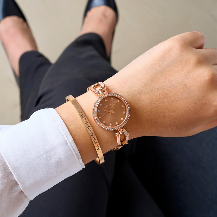 Luxe Horizon Watch Bracelet Stack