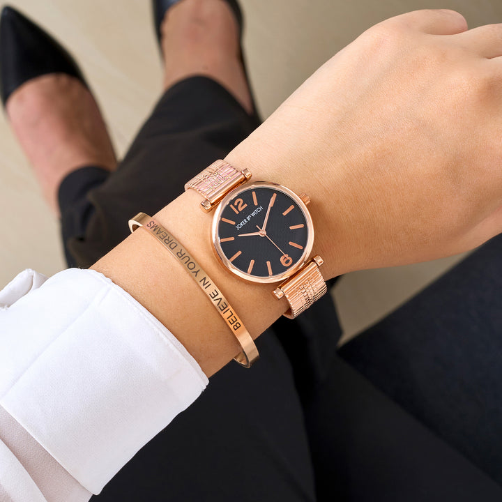 Twilight Radiance Watch Bracelet Stack