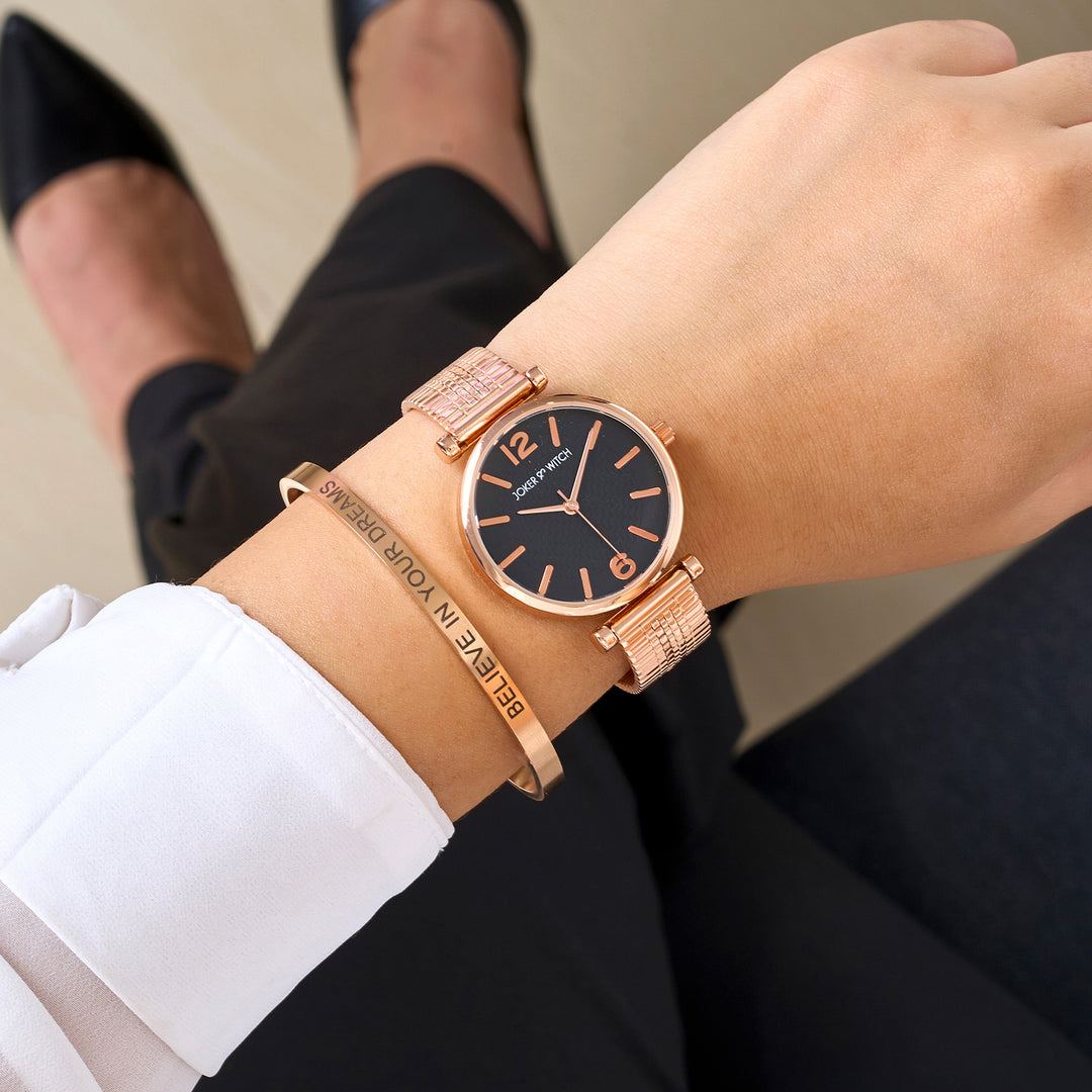 Sunset Bracelet Stack in Black Sunset Bracelet Stack in Black