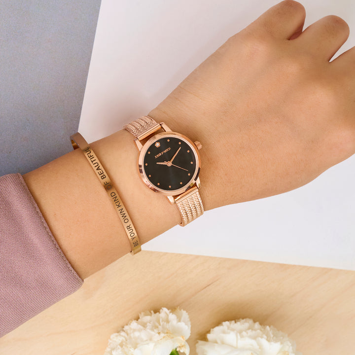 Elegance Loom Watch Bracelet Stack