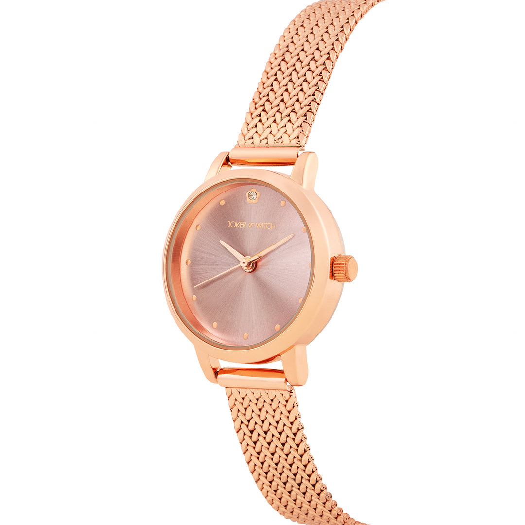 Chic Halo Watch Bracelet Stack