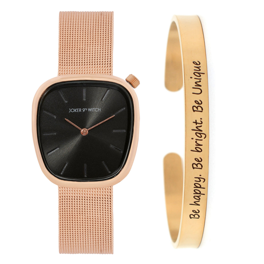 Crystal Eclipse Watch Bracelet Stack