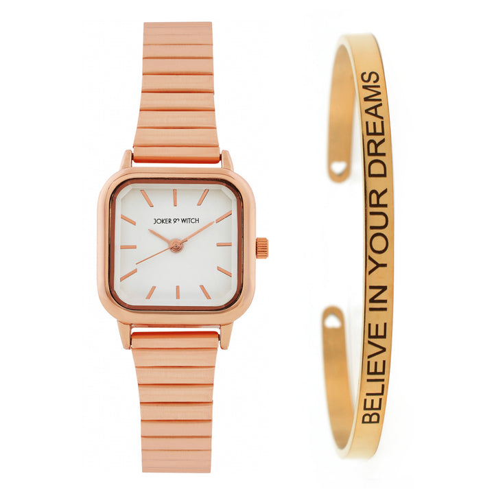 Moonlit Charm Watch Bracelet Stack