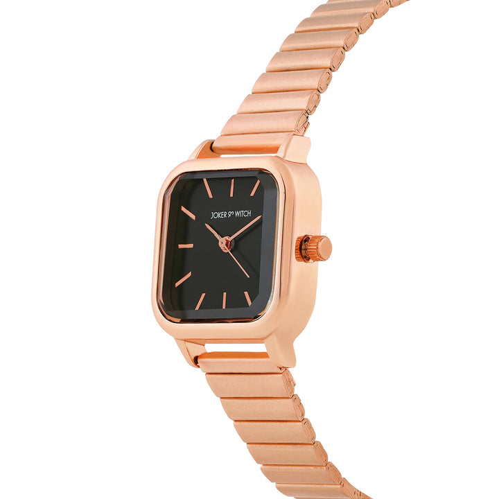 Elegant Aura Watch Bracelet Stack