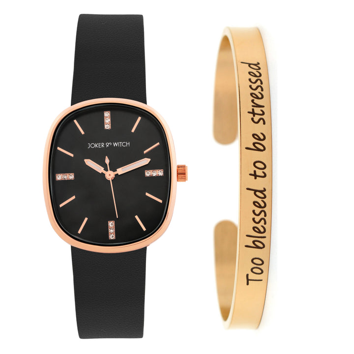 Gold Mirage Watch Bracelet Stack