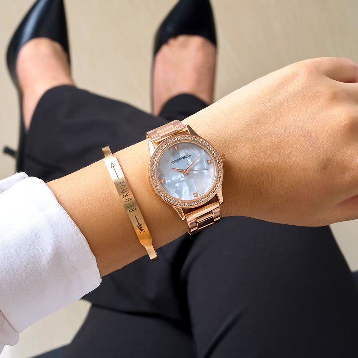 Dazzle Tide Watch Bracelet Stack