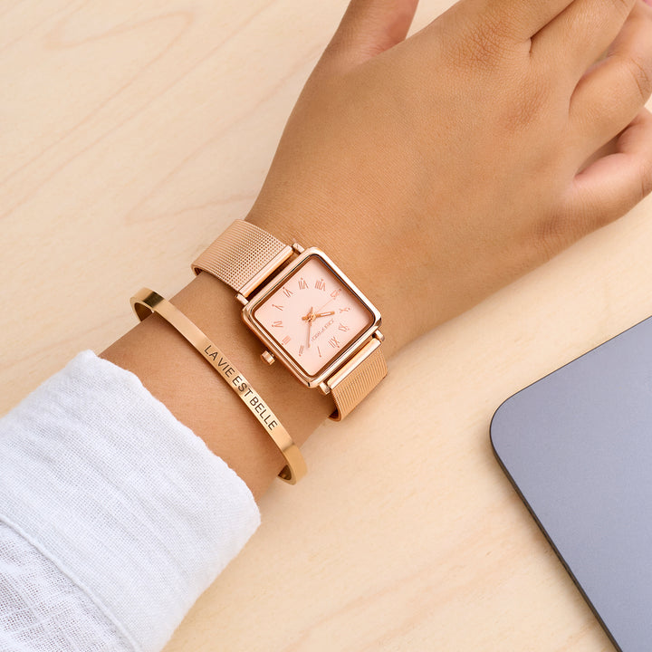 Mystic Shine Watch Bracelet Stack