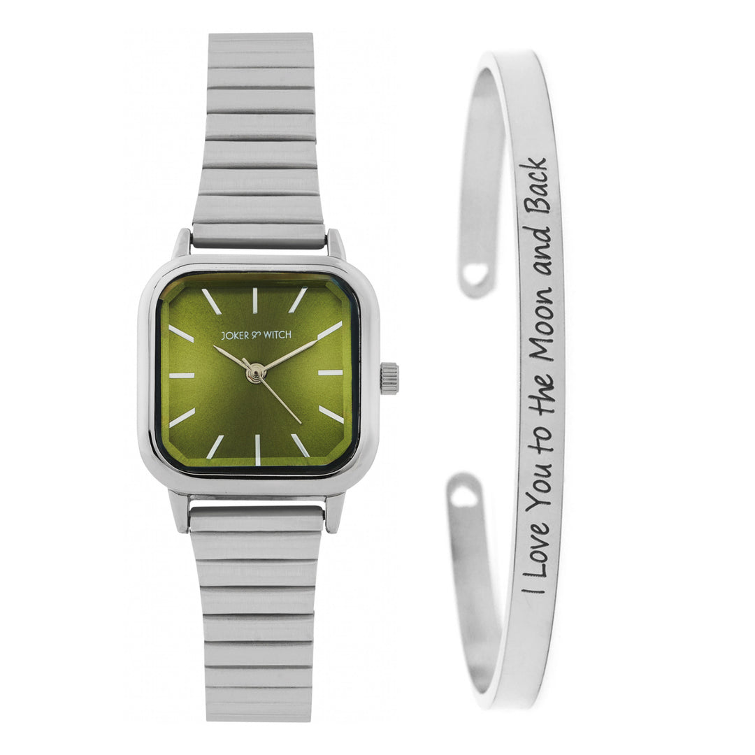 Prism Link Watch Bracelet Stack