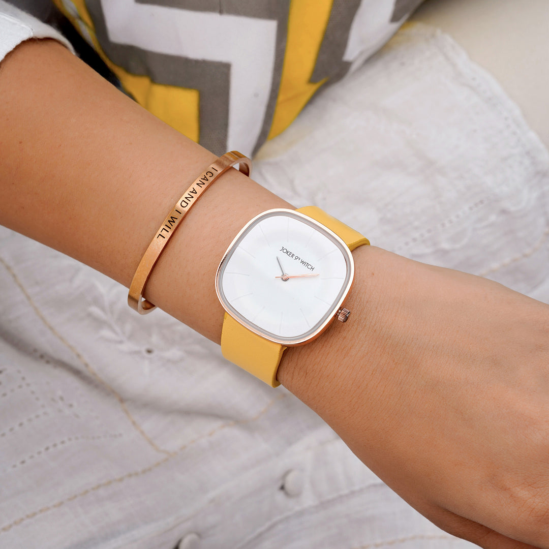 Timeless Sparkle Watch Bracelet Stack