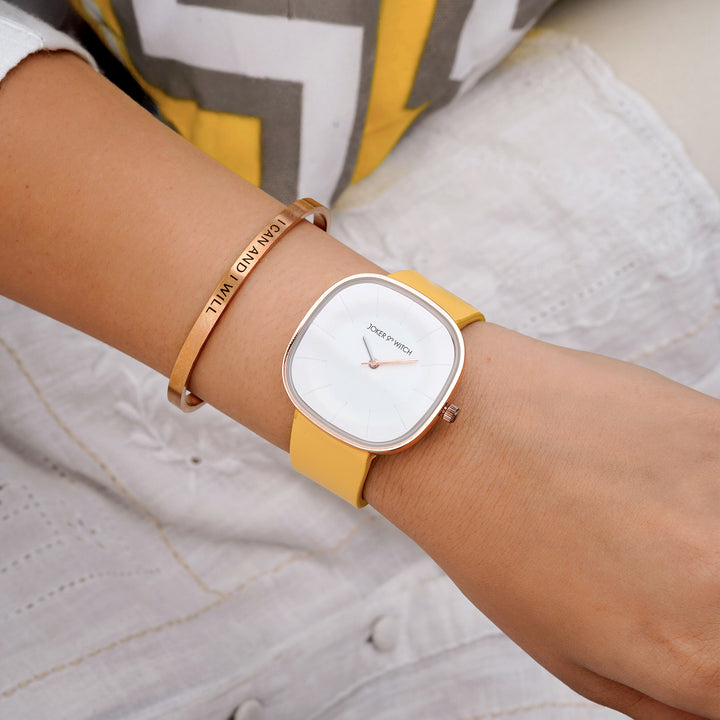 Timeless Sparkle Watch Bracelet Stack