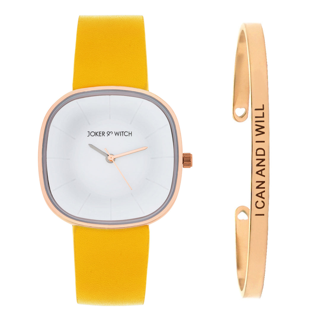 Timeless Sparkle Watch Bracelet Stack