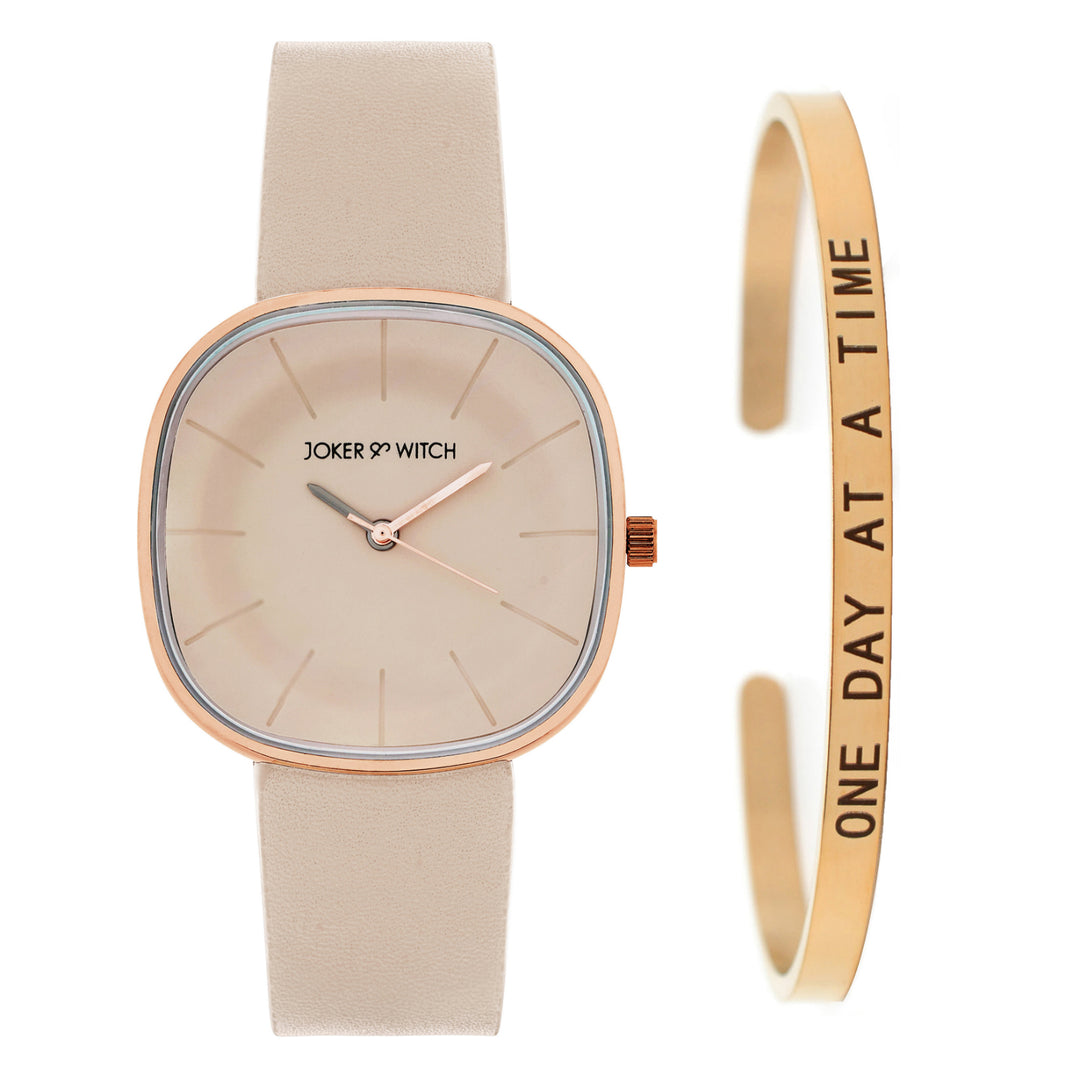 Luna Twist Watch Bracelet Stack