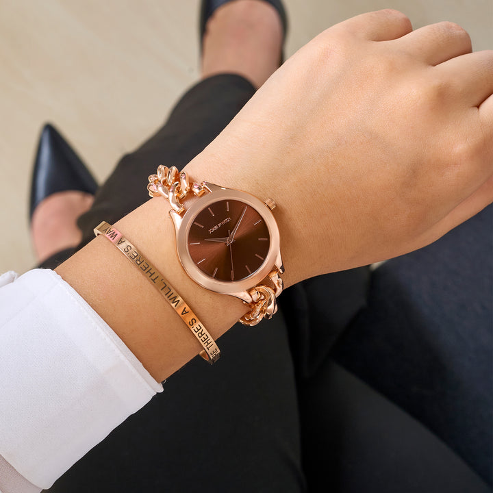 Gem Sync Watch Bracelet Stack