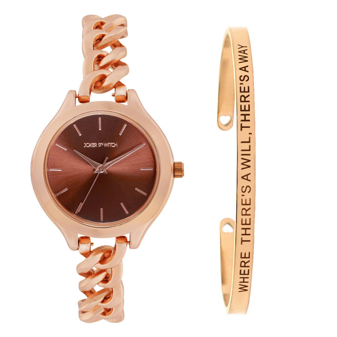 Gem Sync Watch Bracelet Stack