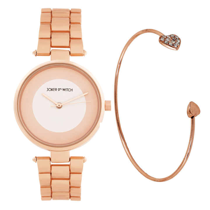 Velvet Pulse Watch Bracelet Stack