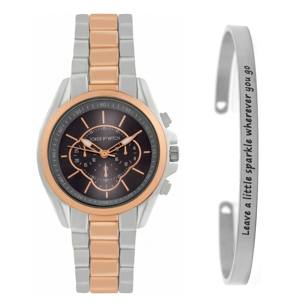 Elegant Whisper Watch Bracelet Stack