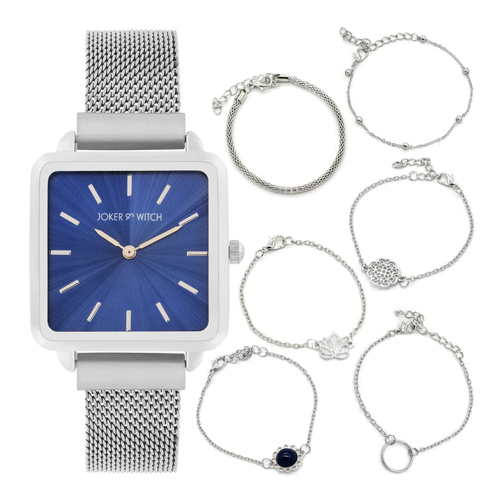 Icebound Watch Bracelet Stack