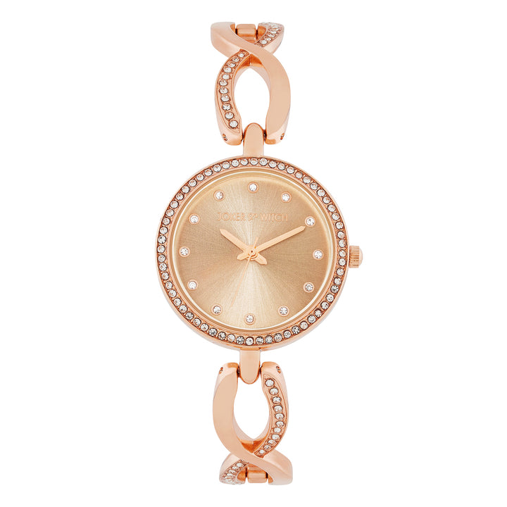 Warm Chrome Watch Bracelet Stack