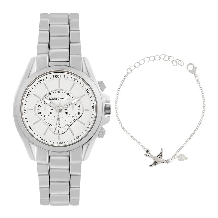 Chrome AF Watch Bracelet Stack