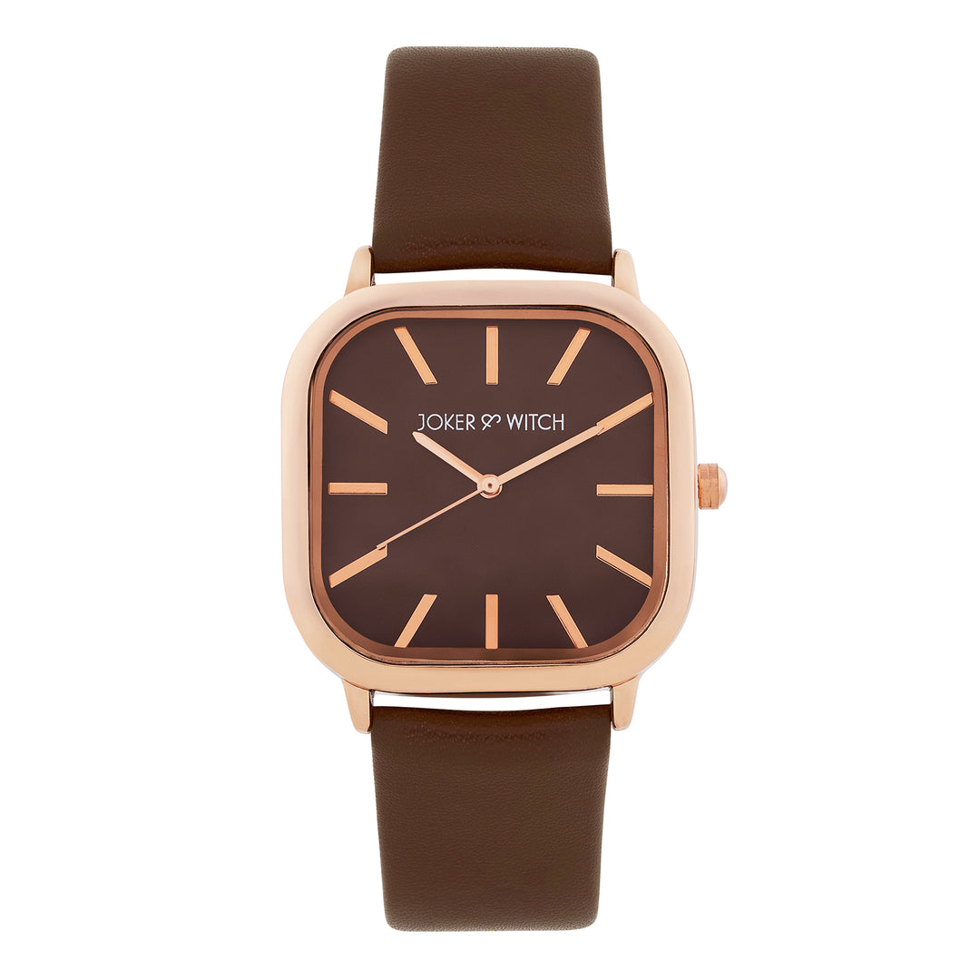 Gold Chocolatier Watch Bracelet Stack