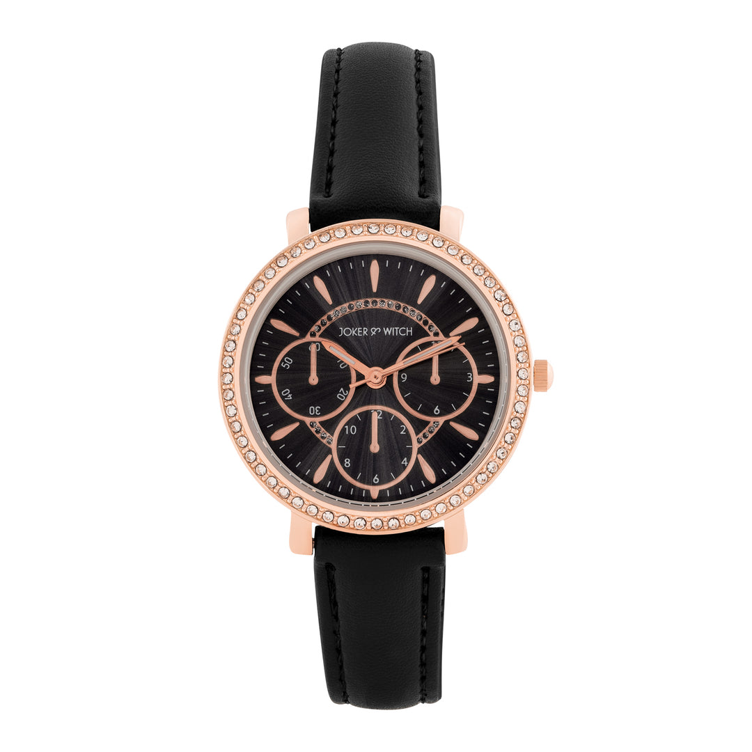 Eclipse Frame Watch Bracelet Stack