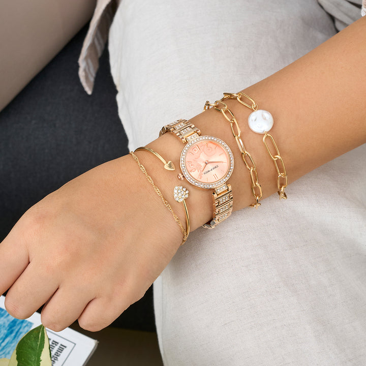 Blingcore Watch Bracelet Stack