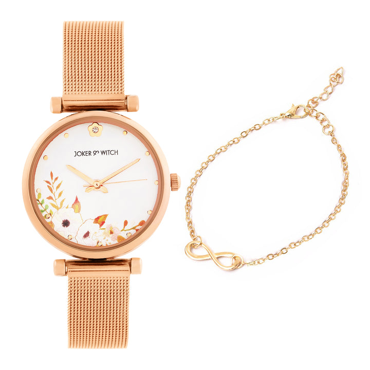 Rosé Drift Watch Bracelet Stack