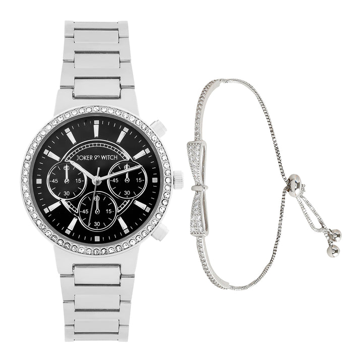 Mono Glint Watch Bracelet Stack