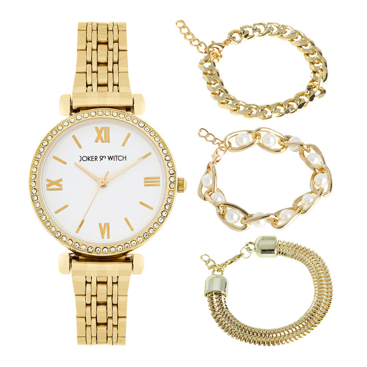 Gold Rush Watch Bracelet Stack