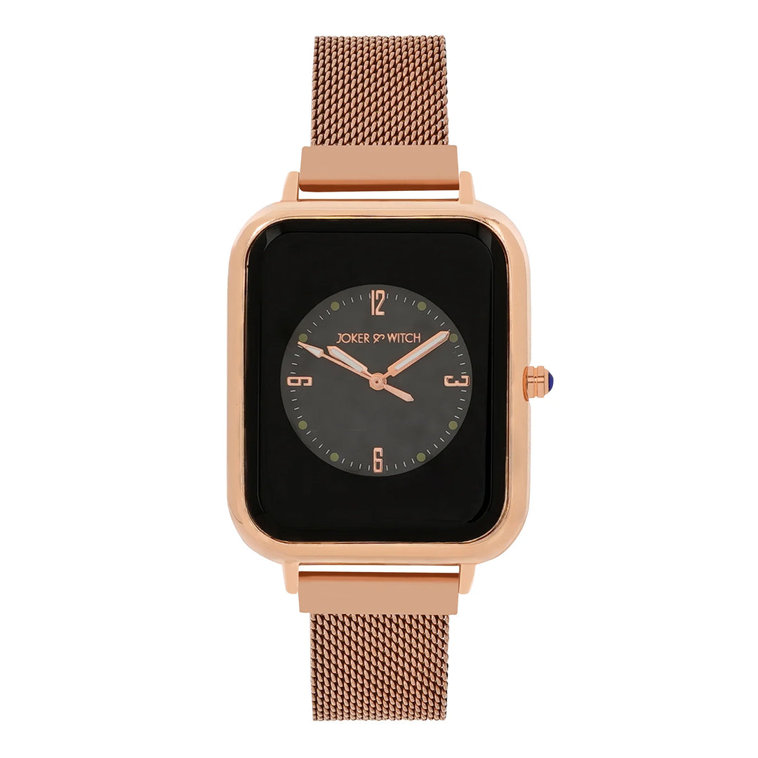 Mood Lock Watch Bracelet Stack