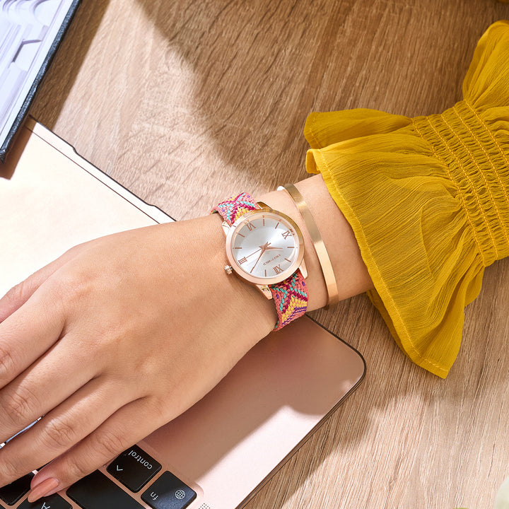 Boho Chic Watch Bracelet Stack