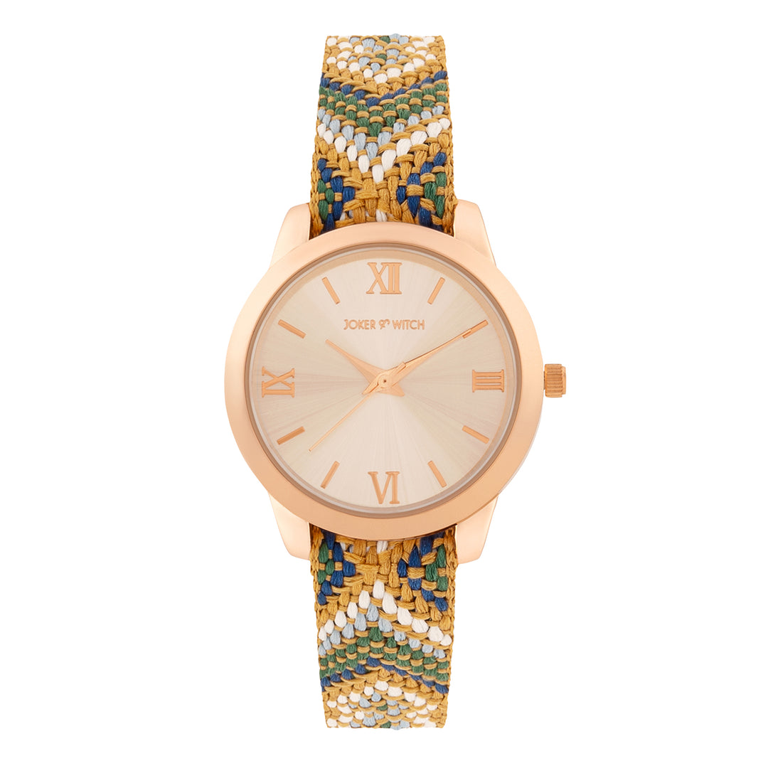 Pebble Knit Watch Bracelet Stack