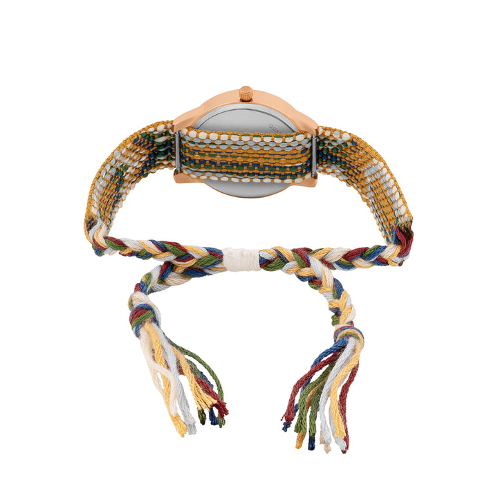 Pebble Knit Watch Bracelet Stack