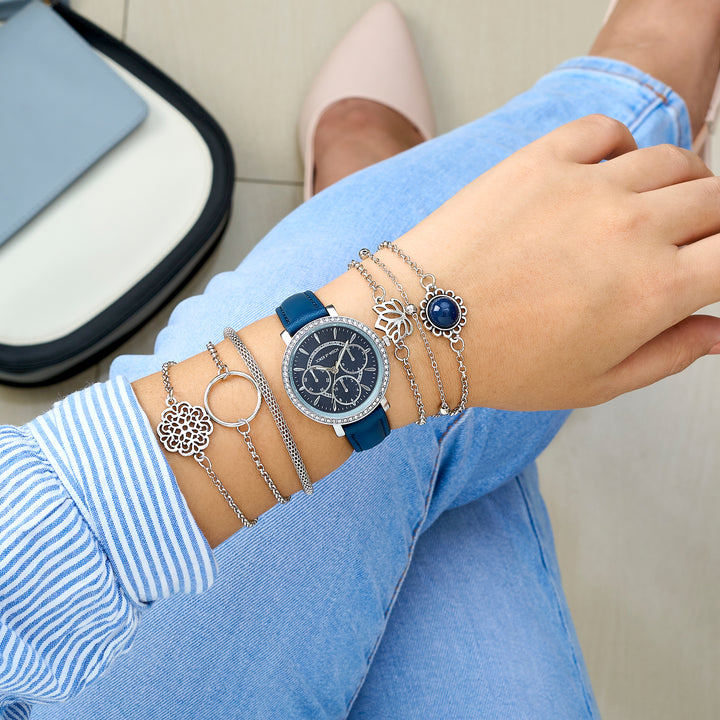 Lunar Tone Watch Bracelet Stack