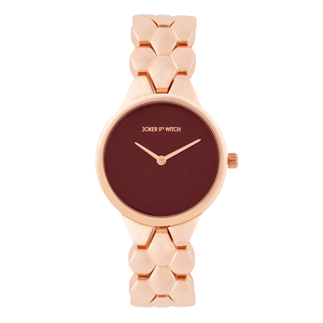 Java Plum Watch Bracelet Stack
