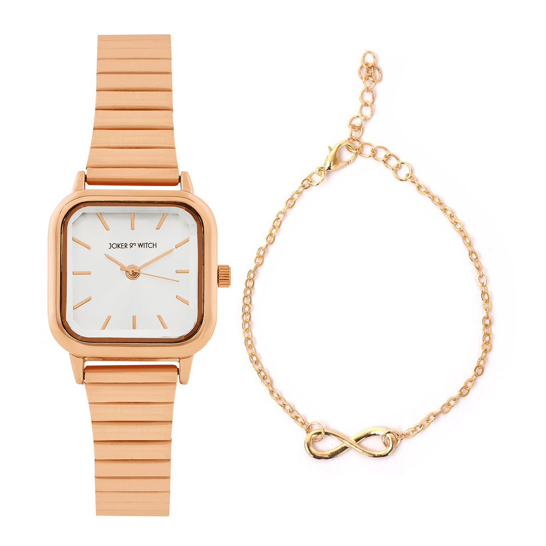 LumiGold Watch Bracelet Stack