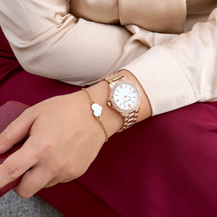 Caramia Glow Watch Bracelet Stack