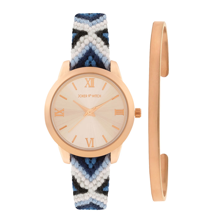 Woven Whisper Watch Bracelet Stack