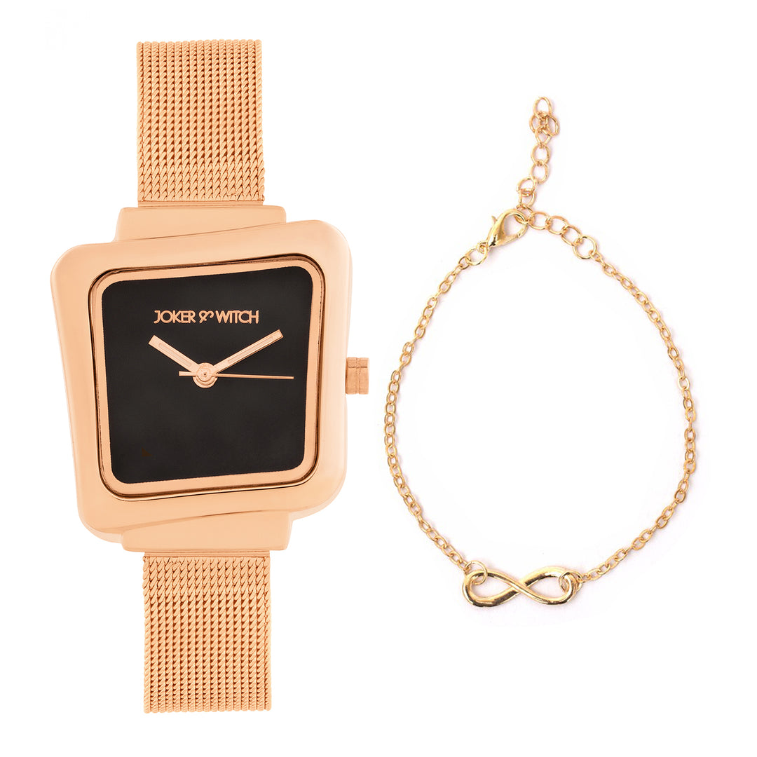 Cafe Latte Watch Bracelet Stack