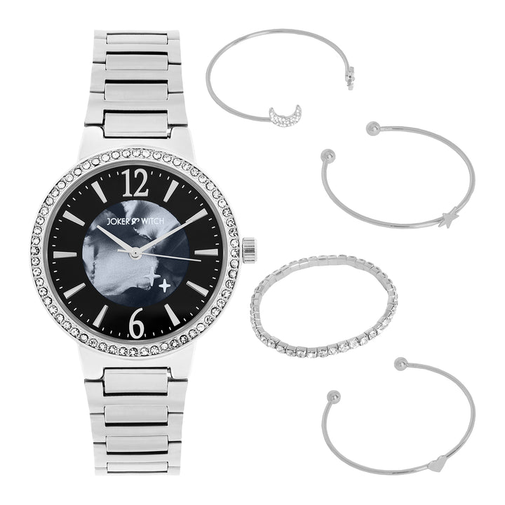 Blue Moon Watch Bracelet Stack