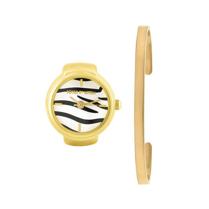 Glownest Watch Ring Bracelet Stack