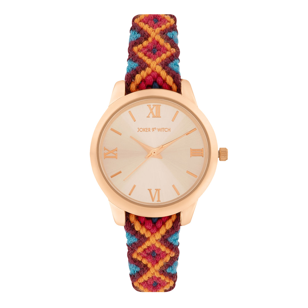 Tangle Thread Watch Bracelet Stack