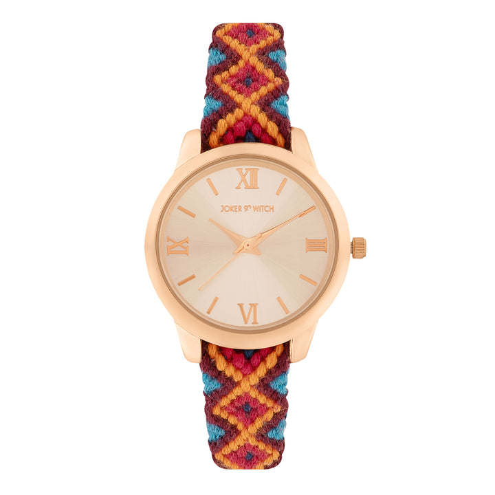 Tangle Thread Watch Bracelet Stack