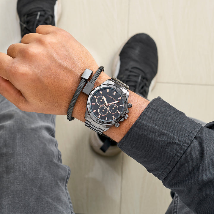 Edgewalker Men's Watch Bracelet Stack