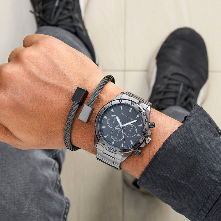 Coastlock Men's Watch Bracelet Stack