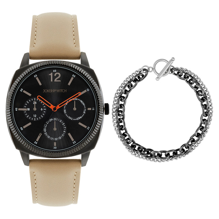 Novique Men's Watch Bracelet Stack