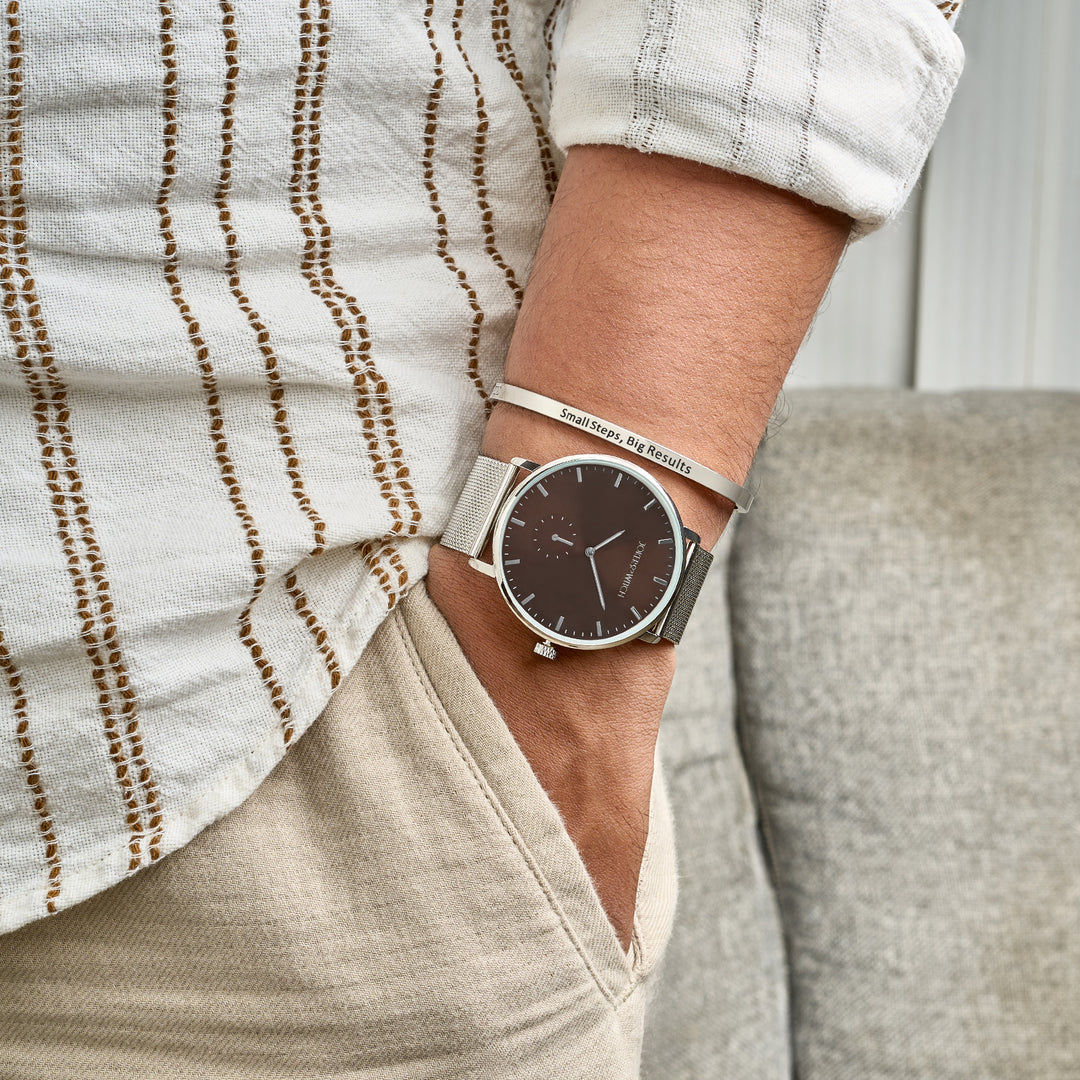 Seleno Men's Watch Bracelet Stack