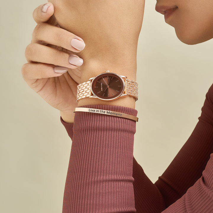 Marrone Watch Bracelet Stack