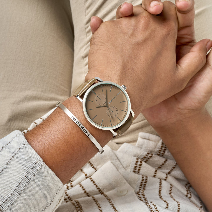 Sienna Men's Watch Bracelet Stack